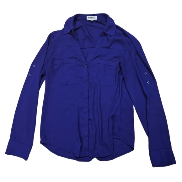 Tops - NWOT Express Portofino Shirt Purple
